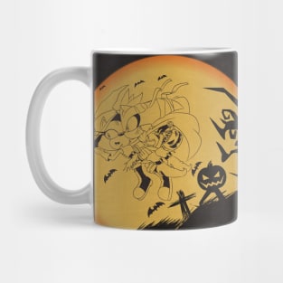 Silver and Blaze Halloween design Mug